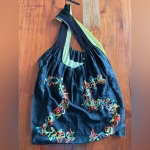 Cotelac Black 25 printed tote Bag